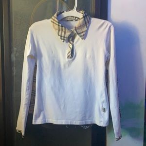 Burberry collared top
